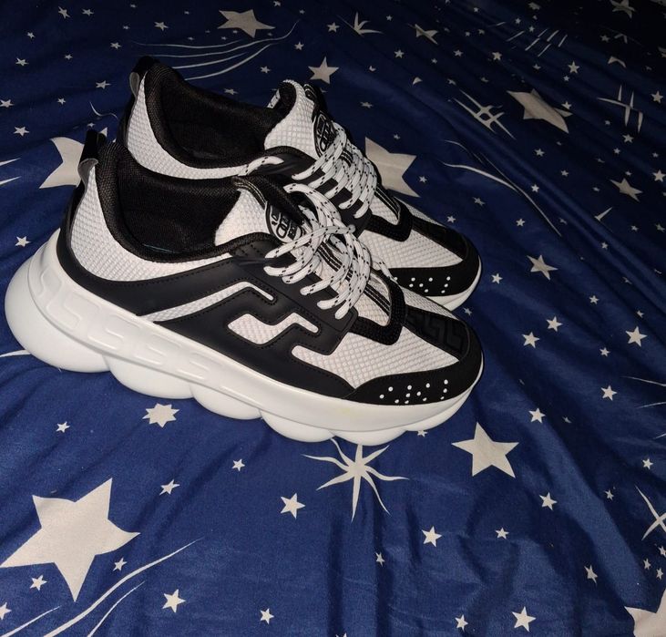 Versace Chain Reaction – Sneakers albi – Mărimea 43