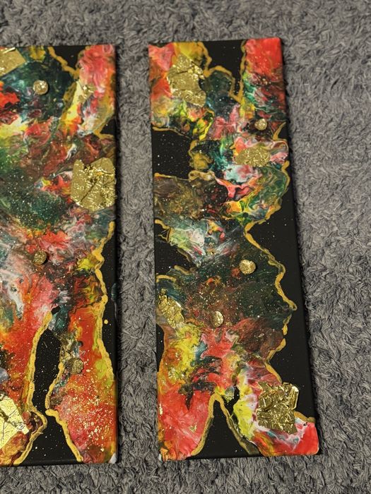 Tablou abstract pe panza!