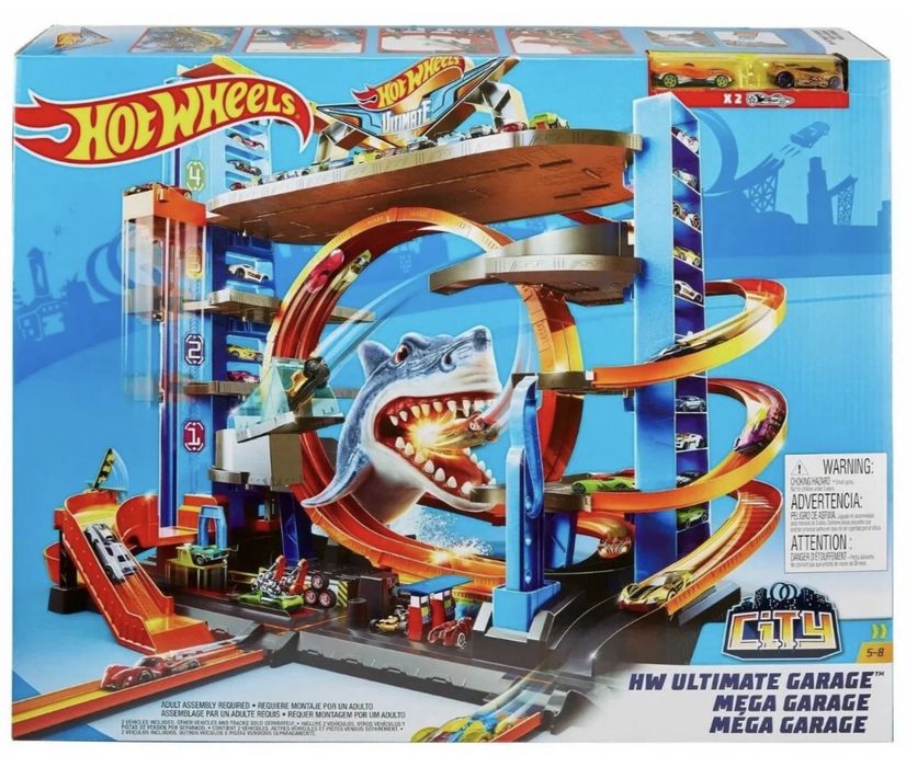 Трек Hot Wheels Mega Garage
