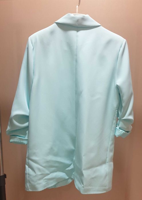 Sacou dama Fancy Concept Casual Bleu-Turcoaz , L