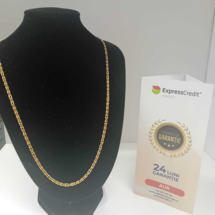 Lant aur 18k 5.06g (ag49 Esplanada b.6292) * 2 ani garantie