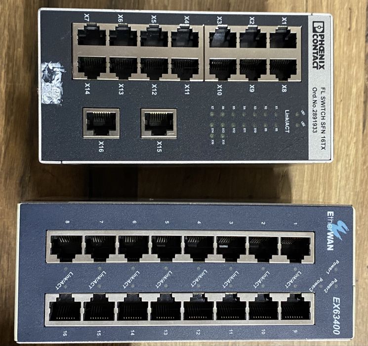 Switch-uri industriale Siemens, Phoenix Contact, HP, Moxa, EtherWAN