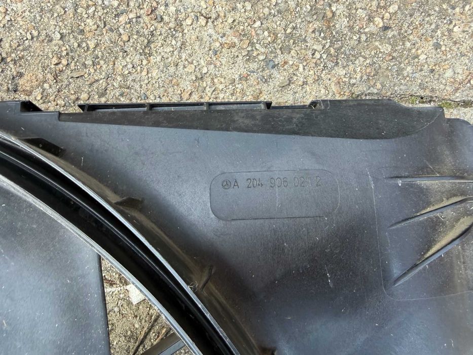 Охлаждаща перка Mercedes W204