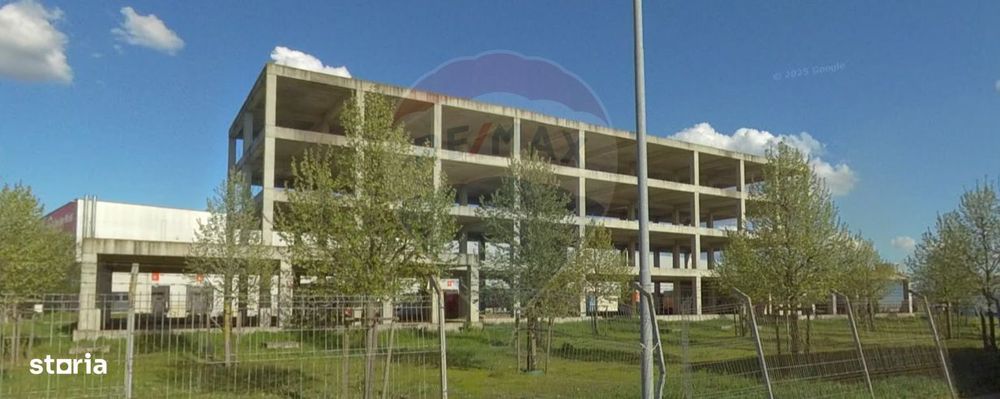 Teren cu construcție de beton, de vânzare, 3754 mp – zona Aradul Nou