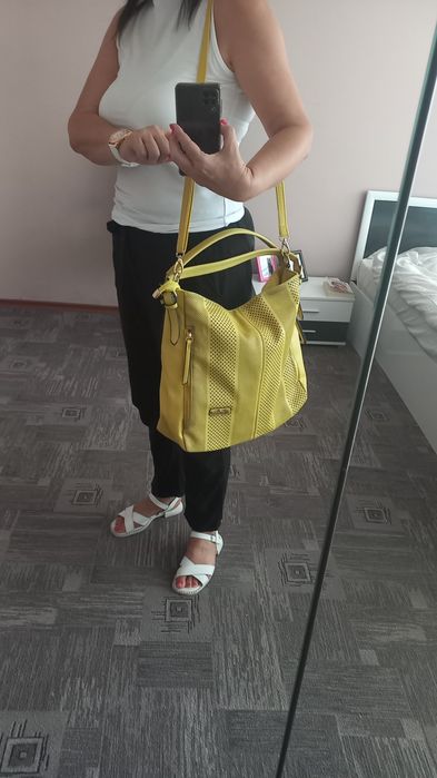 Кожена чанта от екокожа