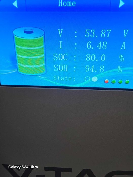 Батерия за фотоволтайчни системи 10240W 200ah V-TAC SKU114473