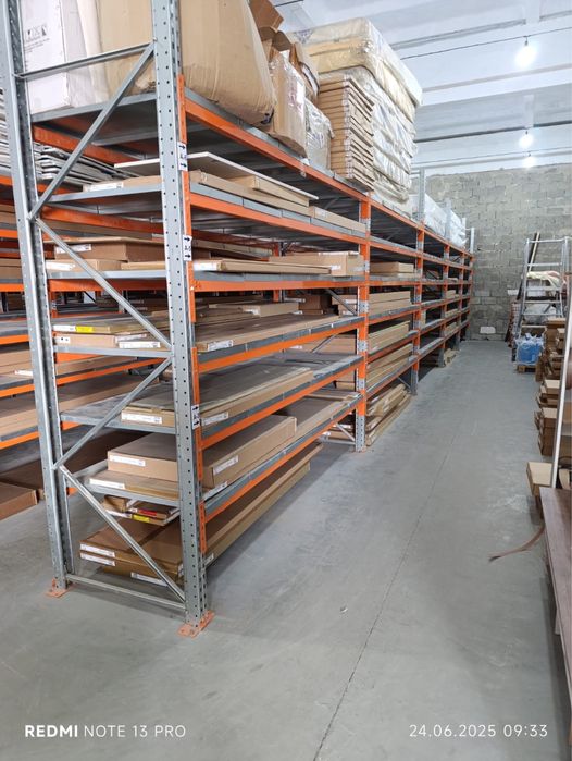 Сборные металлические стеллажи