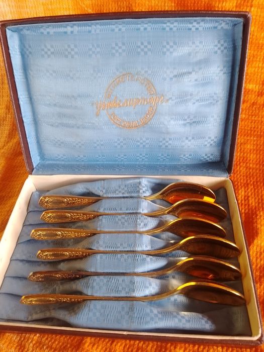 Ложки чайные мельхиоровые