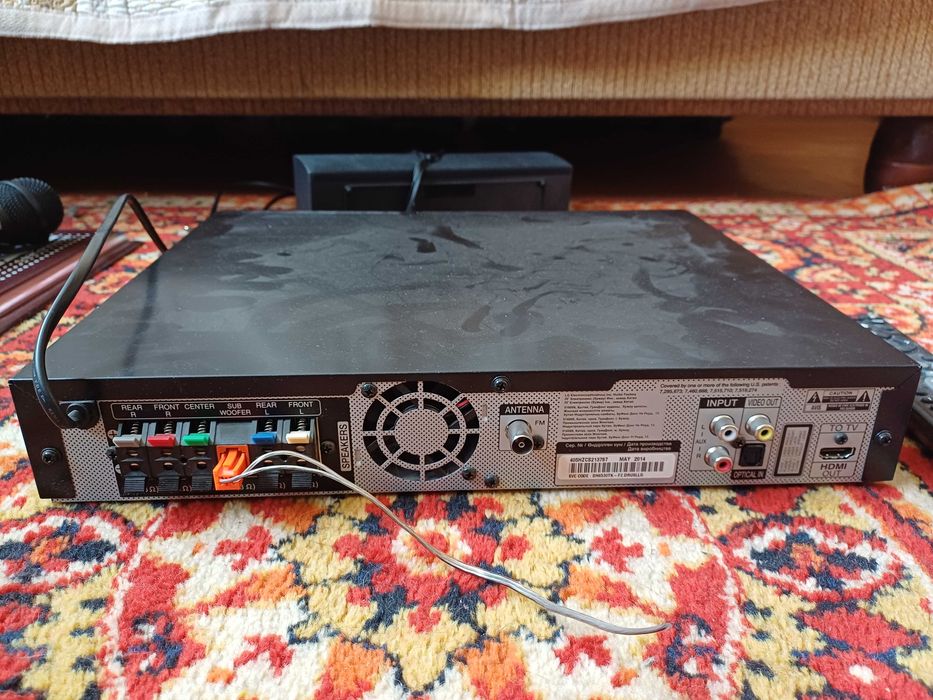 Музыкальный центр Technics - AV ресивер и двухкассетник.