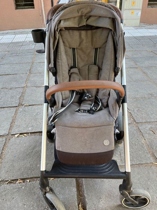 Cybex balios s lux количка сива с два коша