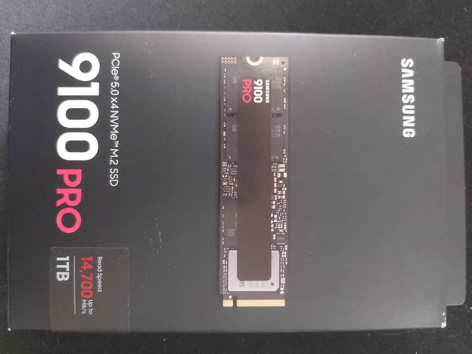 Память ssd samsung 9100 pro m2.