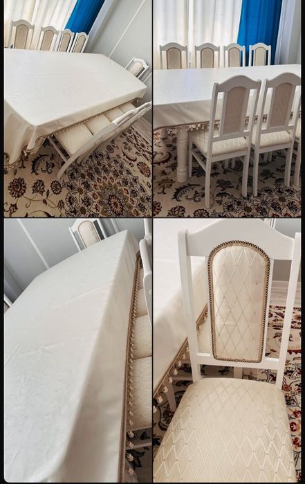 Столь 3м и Стуля 12шт.