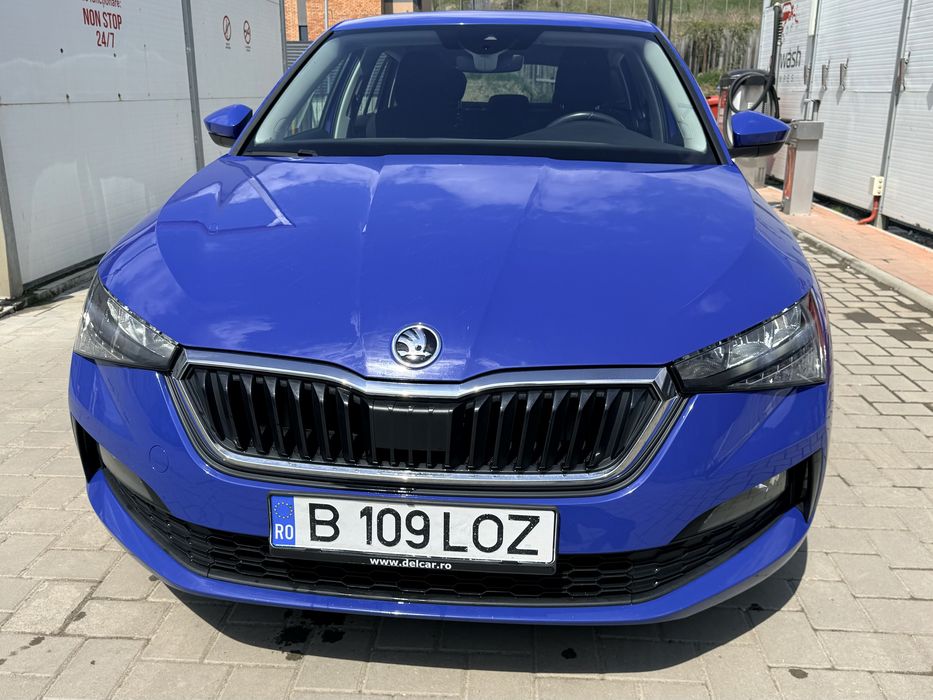 Scoda Scala Ambition 1.0 TSI ( Benzina) 114 CO EURO 6 cutie automata 7 trepte DSG Car Play Android  Lane Assist Front Assist Clima 128000 km