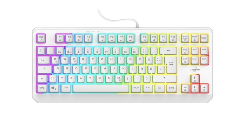 Клавиатура HAMA uRage Exodus 220 TKL RGB White 217819