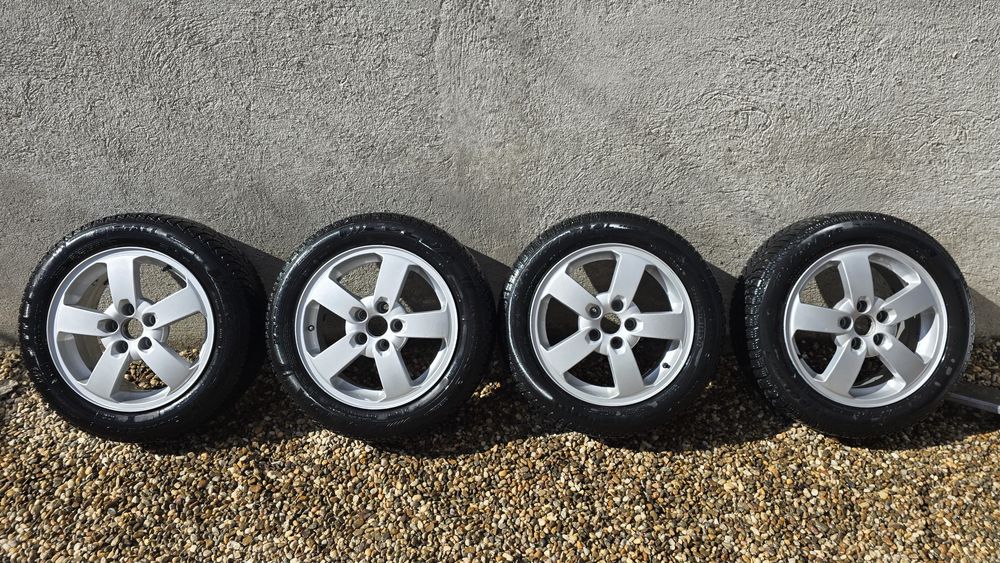 Vand jante Skoda 5x100 et 43 cu anvelope 185 60 15