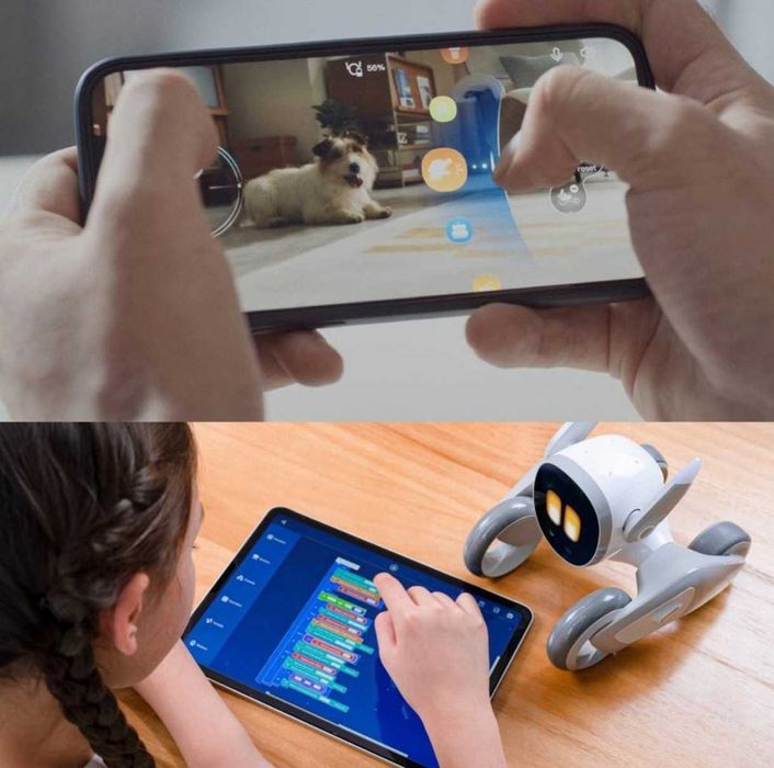 Robot Loona, interactiune inteligenta Chat GPT, recunoastere faciala