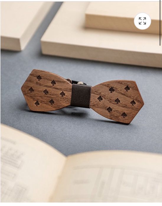 Дървена папионка маг Дуков