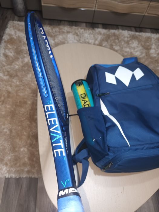 Racheta tenis Diadem si rucsac