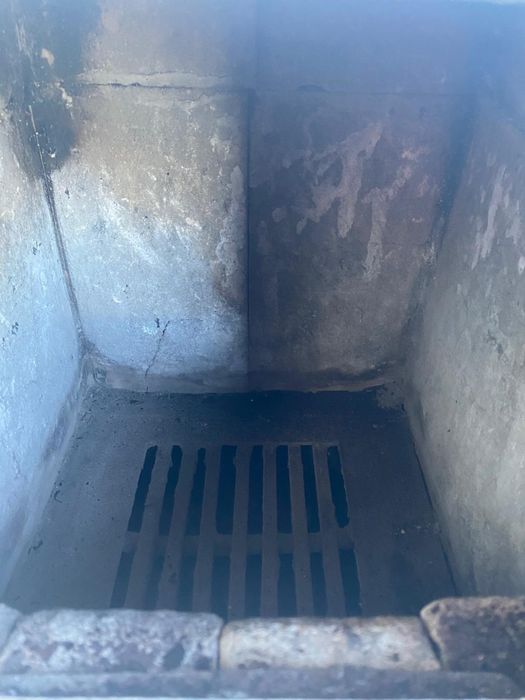 Soba otel, emailata negru, 7.7 kW, max 50 mp, Economica, usa focar fonta, Evotools
