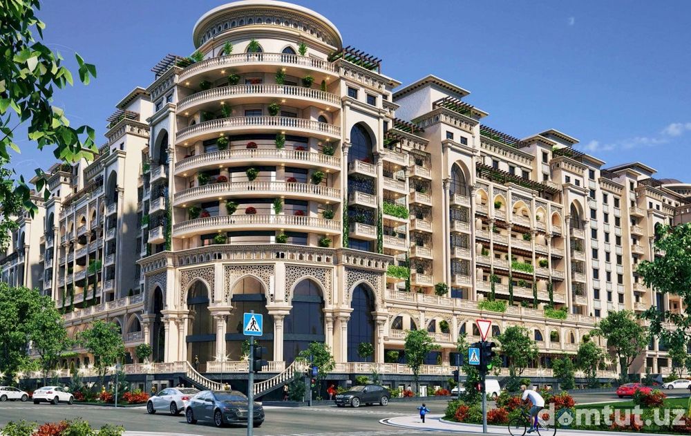 1 КОМНАТНАЯ КВАРТИРА 40.3 m2 Askiya city 2