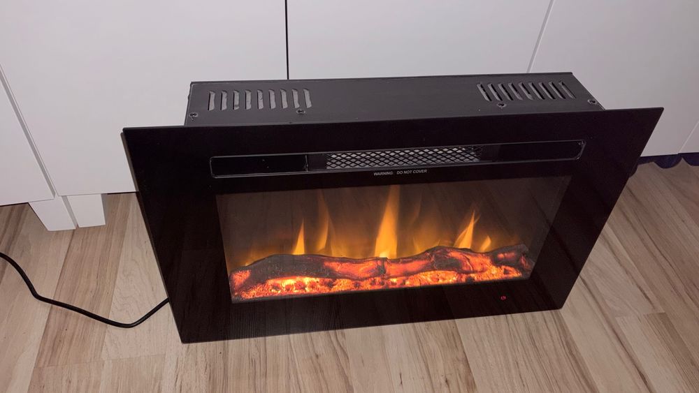 Стенна електрическа камина Adely Art Flame