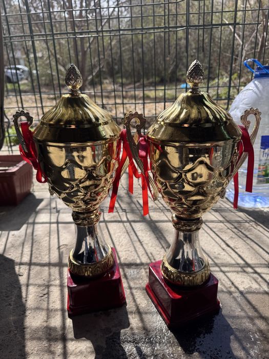 Кубки новые 2 штуки  , в целофане