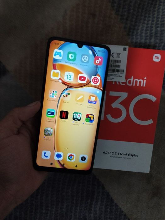 Redmi 13C 12/256GB IDEAL srochna