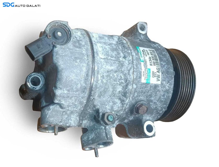 Compresor AC Aer Conditionat Clima Volkswagen Touran 1T1 1T2 2.0 TDI 2003 - 2010 Cod 1K0820859Q [M9821]