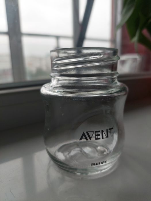 Стъклено шише за хранене Avent Natural  120 ml
