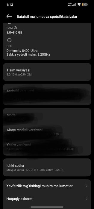 Poco X7 pro sotiladi 3.8mln