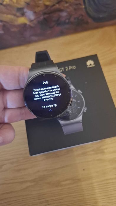 Huawei Watch GT 2 PRO - Full Box curea originala din piele - Nou !