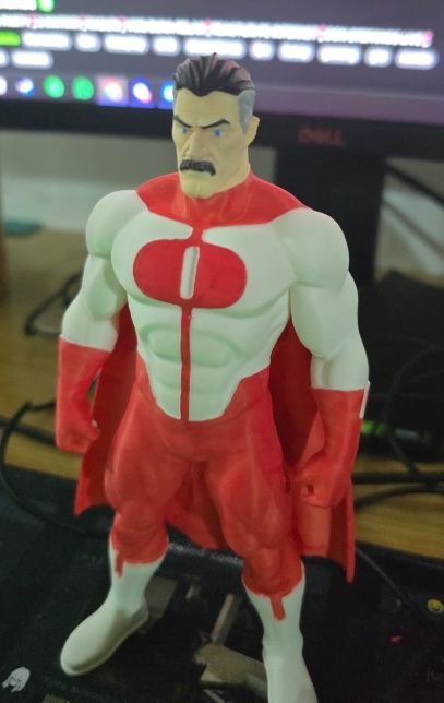 3d print caracter invincible, Omni Man