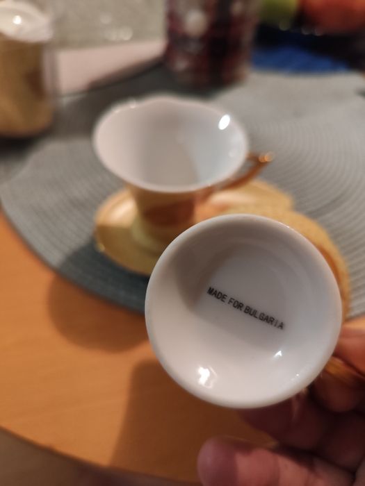 Сервиз за чай/кафе произведено в България