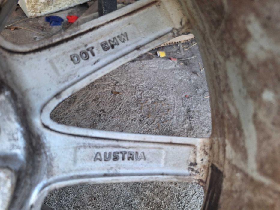 4 броя оригинални джанти  за Bmw x1 f48,x2 f39,f45 Mini Cooper 5x112 с 4 броя зимни гуми 225 55 17 vw,skoda,audi,mercedes