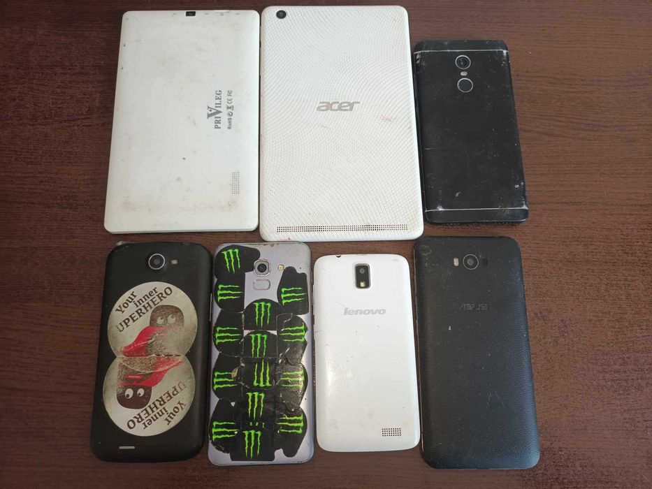 Телефони,таблет за части ASUS,ACER,LENOVO