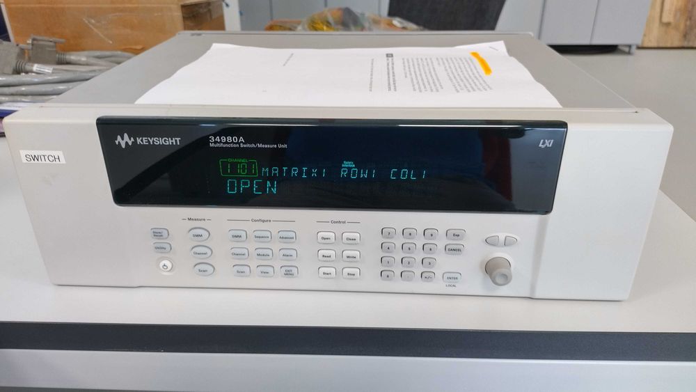 Vand Keysight 34980A Multifunctional Switch