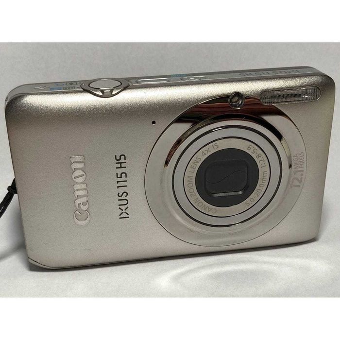 Camera pentru filme si poze digitale vintage retro Canon IXUS 115 HS Digital
