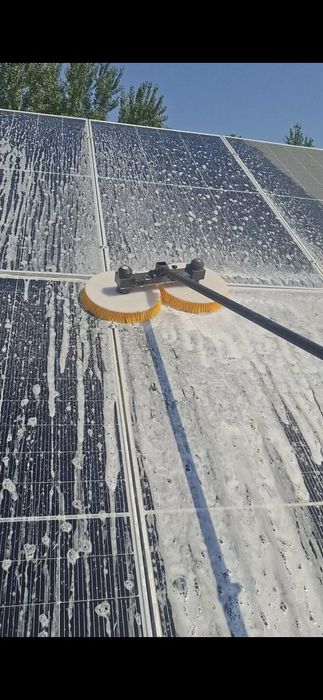 Мойка солнечных панелей в Коканде | SolarWash