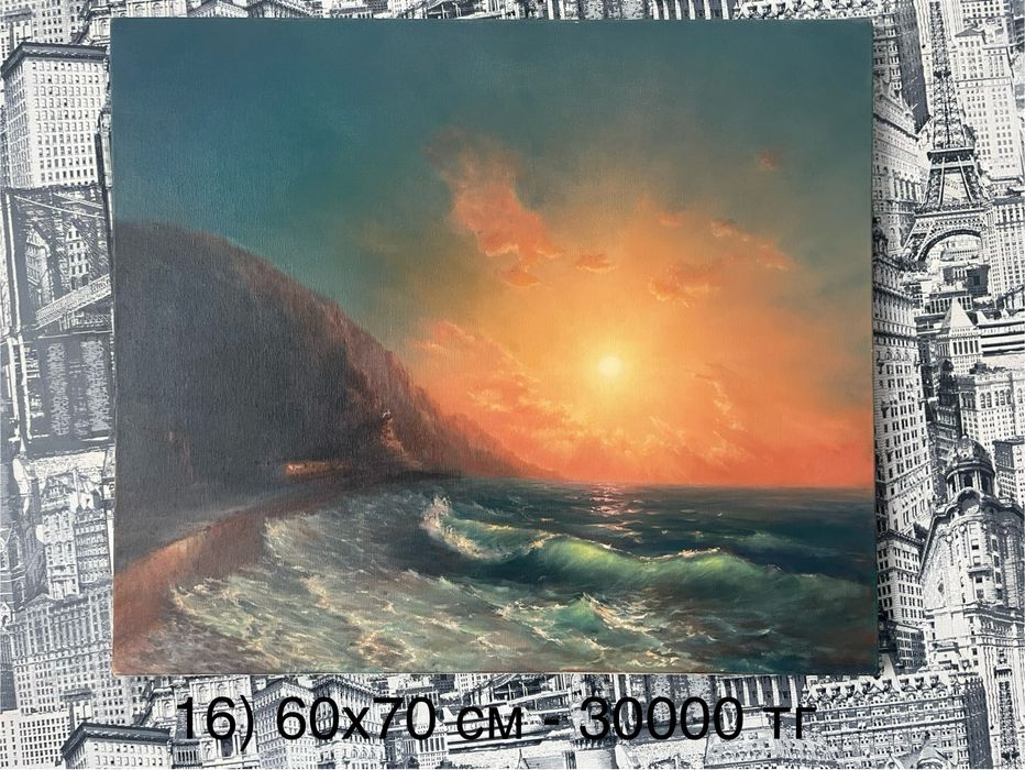 Картины маслом на холстах