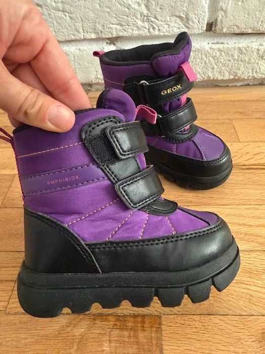 Geox, Непромокаеми апрески с велкро, 22 номер - 30лв.