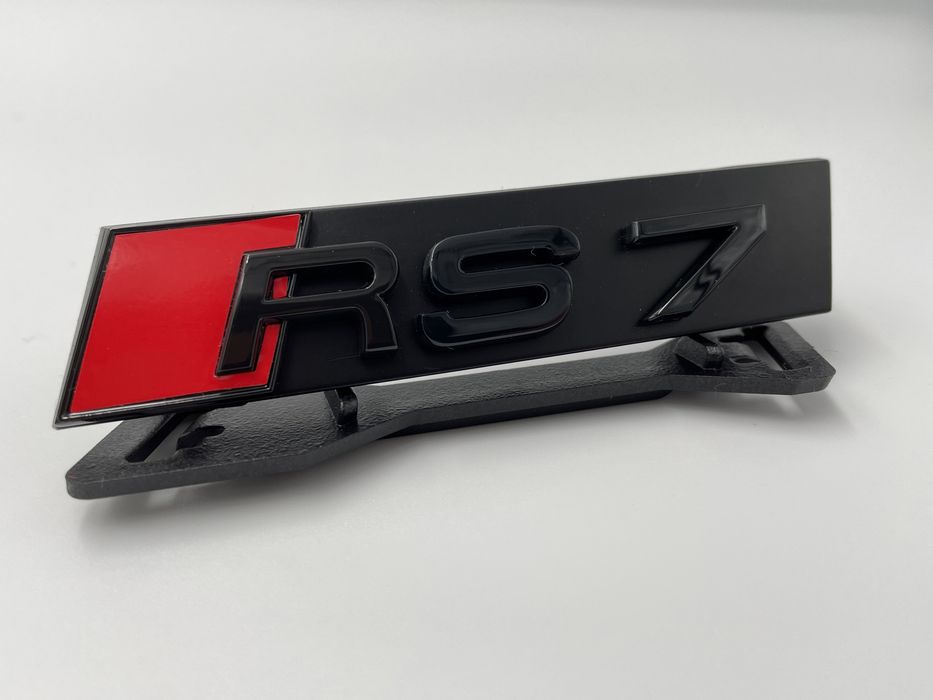 Set Embleme Audi RS7 negru s-line