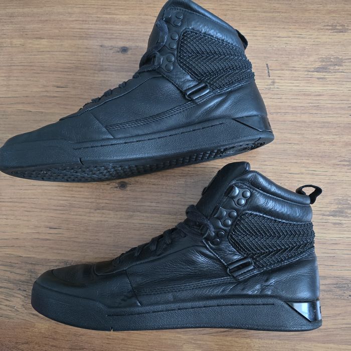 Diesel маратонки от естествена кожа