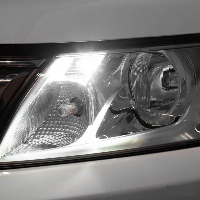 комплект 2броя led диодни габаритни крушки fls6003, t10  10 led ...