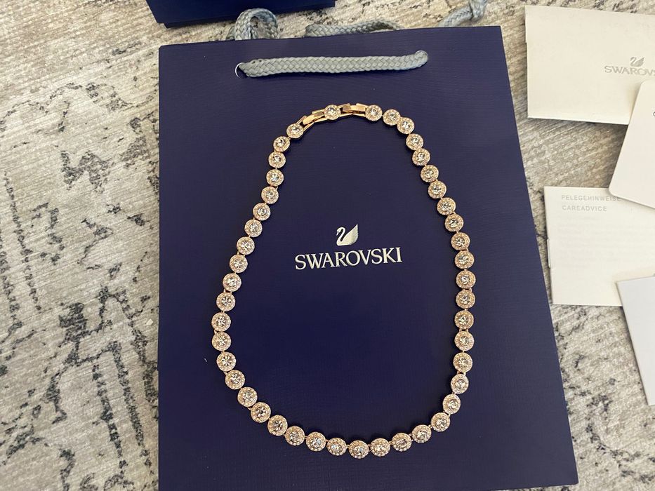 Colier Swarovski angelic rose