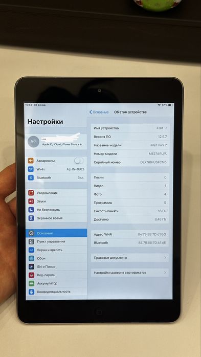 Продам iPad mini 2 в отличном состоянии