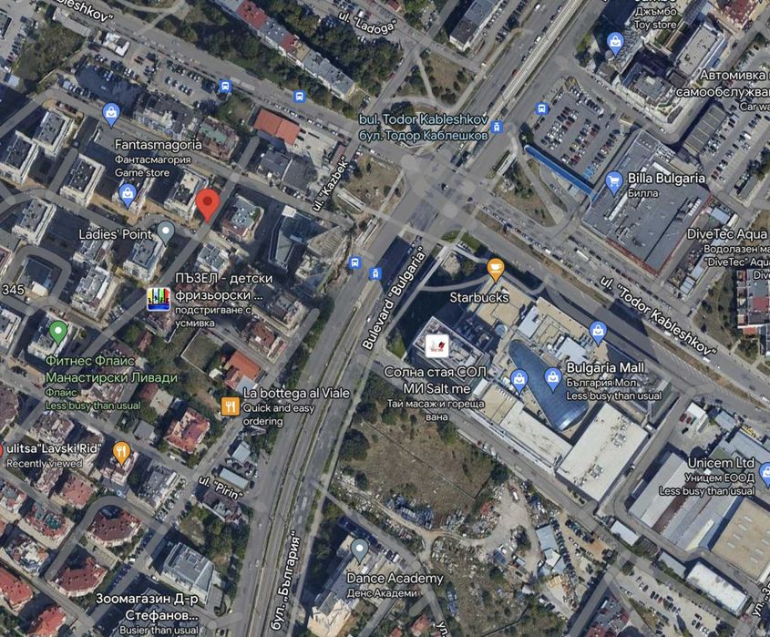 Дава под Наем ГАРАЖ град София, Манастирски ливади