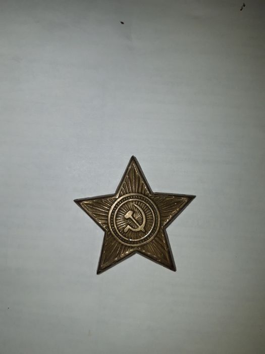 Кокарда или медаль.