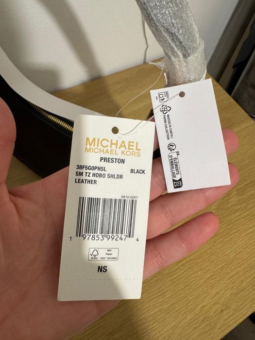Poșetă geanta Michael Kors Preston originală piele naturală