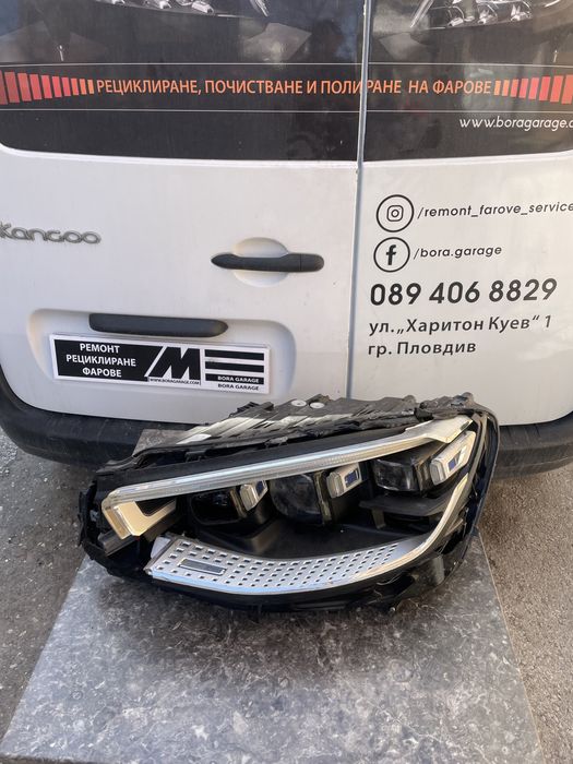 Mercedes Ремонт и рециклиране фар фарове