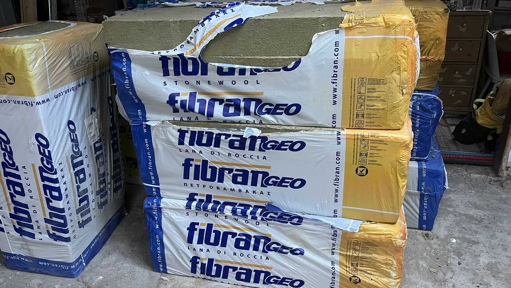 Нова топлоизолационна каменна вата FibranGeo с великолепни показатели.